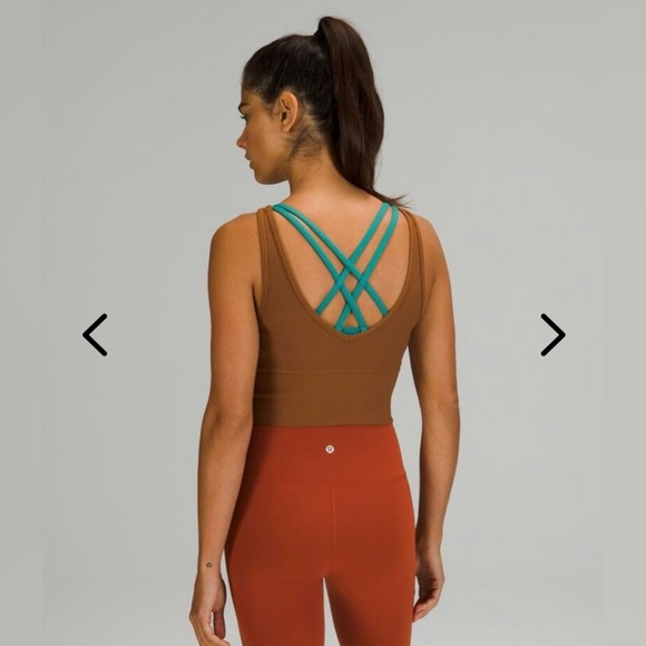 Lululemon Power Pivot Ribbed Cropped Tank 🍂 - Picture 2 of 4